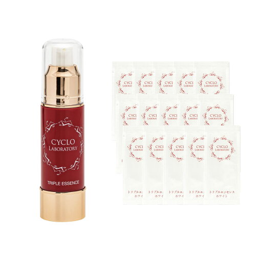 Cosana コサナ トリプルエッセンス 30ml (トリプルエッセンス美容液赤夜用)ホワイト(朝用)15袋おまけつき レチノール包接体、コエンザイムQ10包接体、R-αリポ酸包接体のトリプル成分配合 Cosana コサナ トリプルエッセンス 30ml (トリプルエッセンス美容液赤夜用)ホワイト(朝用)15袋おまけつき レチノール包接体、コエンザイムQ10包接体、R-αリポ酸包接体のトリプル成分配合