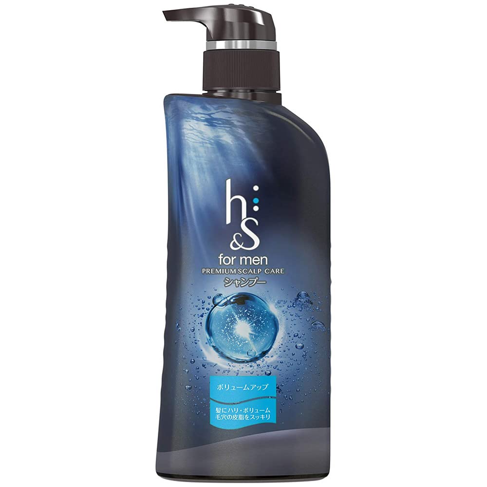 hs for men(エイチアンドエスフォーメン) 薬用メンズシャンプー ボリュームアップ プレミアムスカルプケア ポンプ 370ml