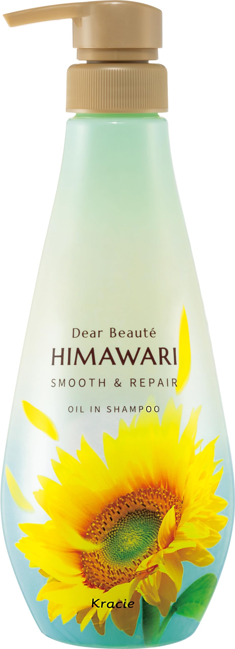 ディアボーテ スムースリペア オイルイン シャンプー ボトル 500ml | ヒマワリ ノンシリコン ヘアケア うねり くせ毛 パサつき 湿気のサムネイル