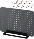 キングジム ボード 卓上収納 有孔ボード 工具不要 PEGGY 黒 PG400クロ