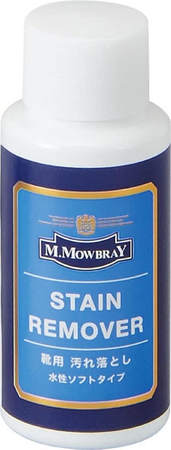 [M.モゥブレィ] 液体 革靴用水性汚れ落とし 塩浮き除去にも スムースレザー用 ステインリムーバー クリ..
