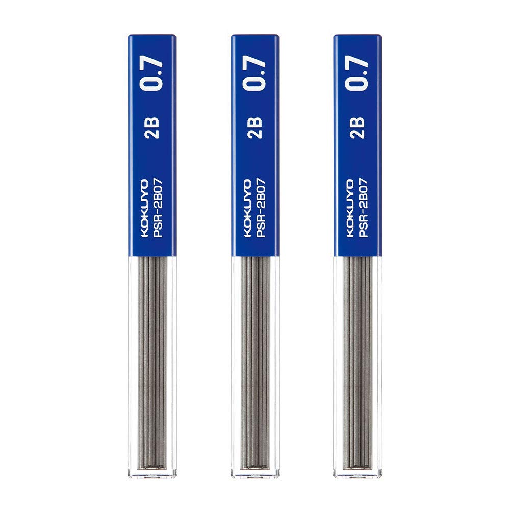 コクヨ(KOKUYO) シャープペン シャープ替芯 0.7mm 2B 3個セット PSR-2B07-1PX3SET