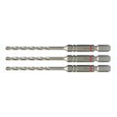 ベッセル(VESSEL) コンクリート ドリルビットセット クッションドリル 3.4mm 3本入 ACD-3S-3.4