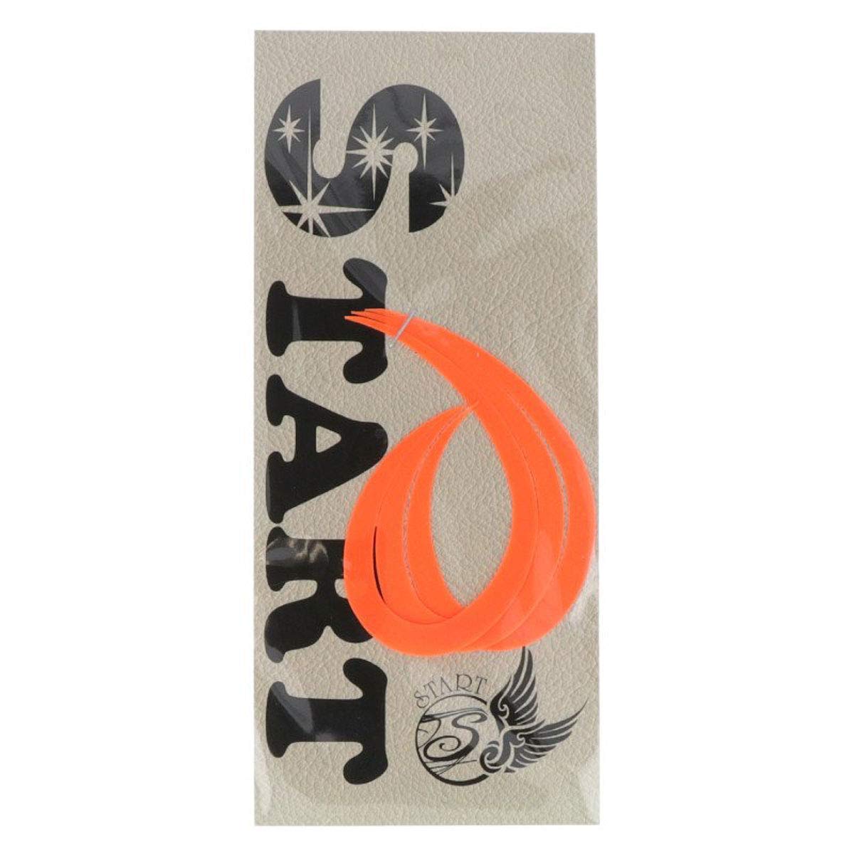 スタート(Start) シリコンネクタイ カーリー #10 蛍光オレンジ