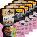 シーバ (Sheba) デュオ キャットフード 旅する 厳選かつおだし味仕立て 5種のおさかな味めぐり 成猫用 200g×4個(まとめ買い)