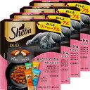 シーバ (Sheba) デュオ キャットフード 贅沢シーフード味セレクション 成猫用 200g×4個(まとめ買い)