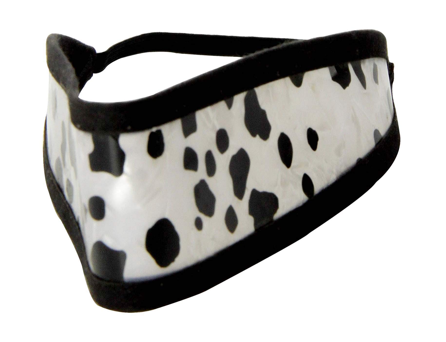 Caravan Caravan ハンドメイド ソフト イタリアンカラーとアニマルプリント マッチする色の縁 ゴムヘッ..