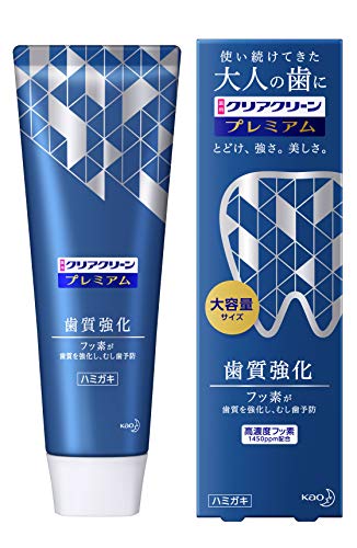 大容量 クリアクリーン プレミアム むし歯予防 160g 「1450ppmの高濃度フッ素配合」 [医薬部外品]