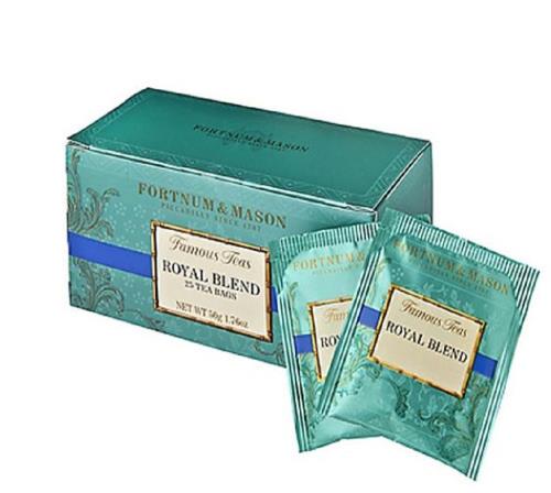 フォートナムメイソン Royal Blend Tea Bags ティーバッグ 25個入り 個包装 ロイヤルブレンド [並行輸入品]のサムネイル