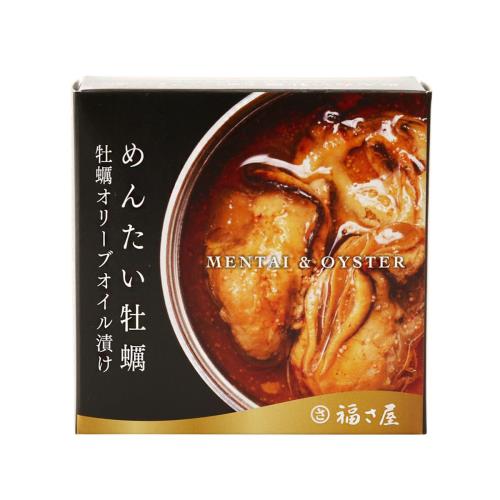 [福さ屋] めんたい牡蠣缶 60g(固形量30g)×4缶