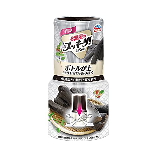 スッキーリ!Sukki-ri!お部屋のスッキーリ! Sukki-ri! 備長炭と白檀の上質な香り 室内用 消臭剤 芳香剤 消臭芳香剤