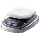 AD 防塵・防水デジタルはかり HL-300WP ≪ひょう量:300g 最小表示:0.1g 皿寸法:128(W)*128(D)mm≫ シルバー