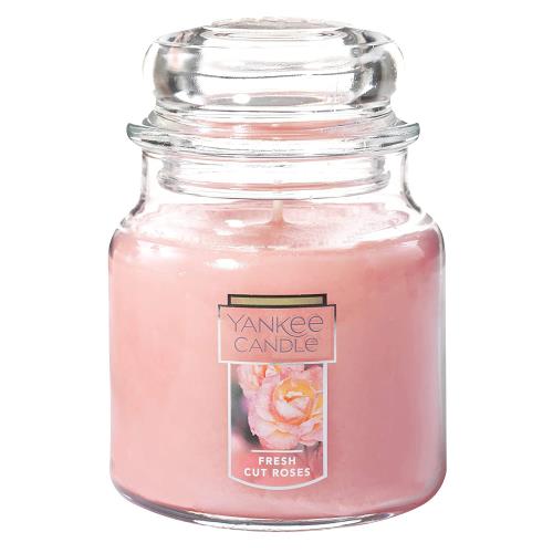 ヤンキーキャンドル YANKEE CANDLE JarM ジャーM フレッシュカットローズ FCローズ Mサイズ (x 1)