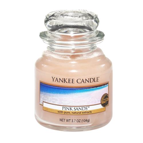 YANKEE CANDLE ヤンキーキャンドル ジャーキャンドルSサイズ ピンクサンド