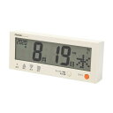 MAG(マグ) デジタルカレンダー 高齢者 シニア シンプル 掛け時計 壁掛け時計 置き時計 電波時計 カレンダー 時刻 表示切り替え 六曜 ライト ベージュ こよみん W-762 BE-Z ノア精密