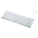 サンワサプライ キーボード 有線USB接続 抗菌・防水・防塵仕様 ホワ...(2)