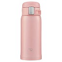 象印マホービン(ZOJIRUSHI) 水筒 直飲み ワンタッチオープン ステンレスマグ 360ml ピンク SM-SF36-PA