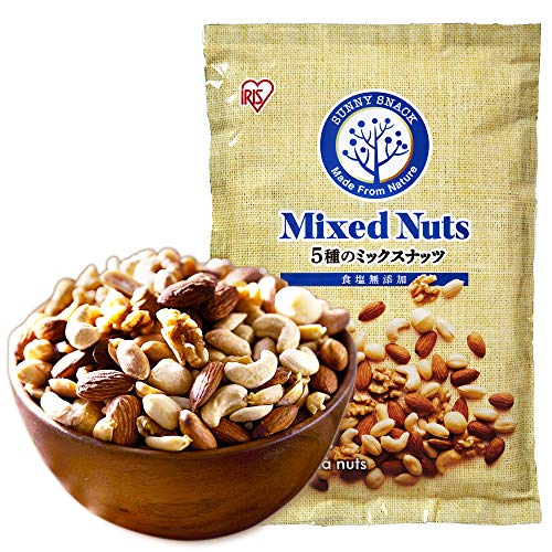 アイリスプラザ ナッツ 無塩 5種 850g 素焼き (アーモンド カシューナッツ くるみ マカダミアナッツ ピーナッツ)ミックスナッツ 食塩無..