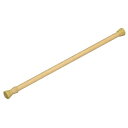 HEIAN SHINDO つっぱり棒 ばね式強力タイプ ミニS 木目 幅42~66cm 耐荷重7~3kg パイプ直径1.3cm RPM-2 平安伸銅工業