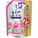 レノア 超消臭1WEEK 柔軟剤 フローラルフルーティーソープ 詰め替え 大容量 約2.5倍(980mL) 1 袋