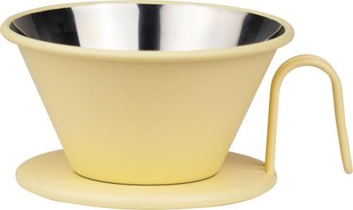 カリタ Kalita Earth Series SUNA コーヒー ドリッパー ウェーブ シリーズ ステンレス製 2~4人用 WDS-185 アースシリーズ 砂 燕職人手作り 日本製 ドリップ 器具 #05150