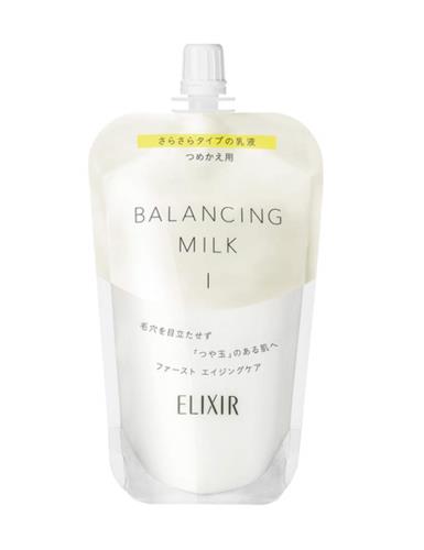 ELIXIR エリクシール バランシングミルク さらさらタイプ 110mL つめかえ用 乳液 うるおい 毛穴ケア 保湿 つや玉 ルフレ