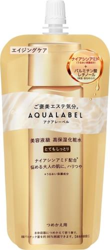 アクアレーベル(AQUALABEL) トリートメントローション (オイルイン) とてもしっとり 150mL つめかえ用 パルミチン酸レチノール ナイアシンアミド 化粧水 エイジングケア 24年2月発売