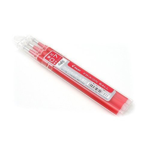 パイロット フリクションボールレフィル LFBKRF0．7mm レッド／3本セットx3パック LFBKRF30F3Rx3 elimino-10151102 eli-mino ゆらぎ薬局 パッケージ画像