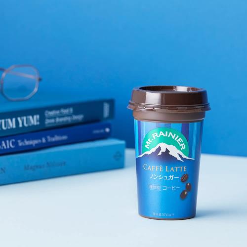 森永乳業 マウントレーニア カフェラッテ ノンシュガー 1ケース（10本） | Mt.RAINIER コーヒー カフェラテ ドリンク 珈琲 飲料 クール便