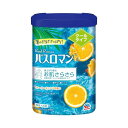 バスロマン 入浴剤 クリアクール オレンジの香り 600g 薬用 入浴剤 バスソルト 粉末入浴剤 医薬部外品 ペパーミントエキス