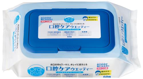Oral plus オーラルプラス 口腔ケアウェッティ 60枚
