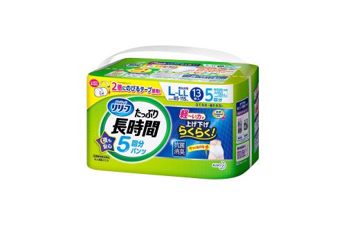 リリーフ 旧パッケージ パンツタイプ たっぷり長時間 L~LL 13枚ADL区分:立てる・座れる方 リリーフ 旧パッケージ パンツタイプ たっぷり長時間 L~LL 13枚ADL区分:立てる・座れる方