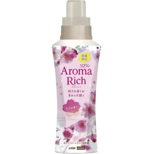 ライオン ソフランアロマリッチ さくら 400ml ライオン ソフランアロマリッチ さくら 400ml