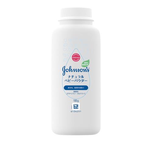 ジョンソン ナチュラルベビーパウダー 100g×2個