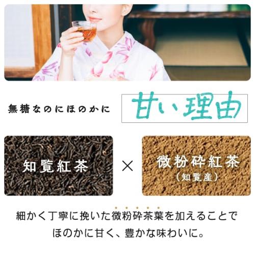 TOCHIとCRAFT かごしま知覧紅茶無糖500ml×24本 elimino-10131725 eli-mino ゆらぎ薬局 サンプル画像3