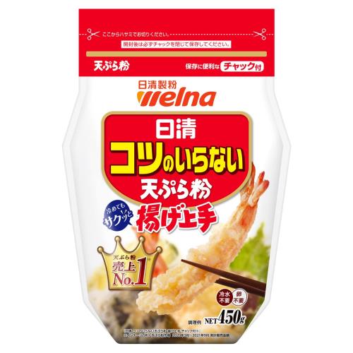 日清 コツのいらない天ぷら粉揚げ上手 450g×4個 elimino-10132567 eli-mino ゆらぎ薬局 サンプル画像2