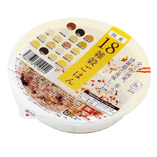 アイズ 国産18雑穀ごはん 160g×36食 elimino-10132966 eli-mino ゆらぎ薬局 サンプル画像2