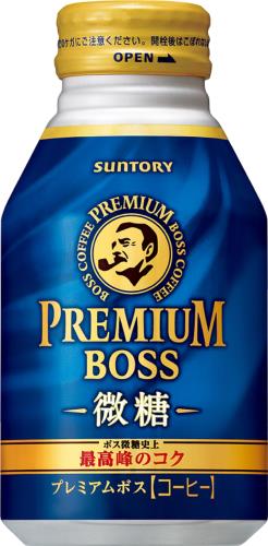 Rakuten - BOSS(ボス) サントリー コーヒー プレミアムボス 微糖 260gボトル缶×24本