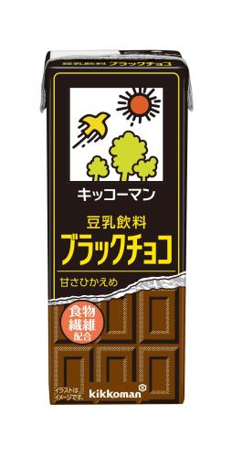 キッコーマン 豆乳飲料 ブラックチョコ 200ml ×18本