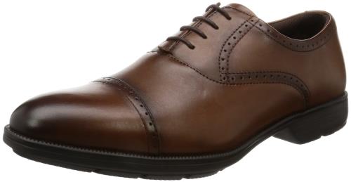 [テクシーリュクス] ビジネスシューズ アシックス商事 軽量 本革 TU-7774 メンズ ブラウン 27.5 cm