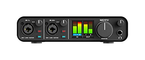MOTU M2 2in 2out USBオーディオインターフェース 国内正規品 USB-DAC ゲーミング ...