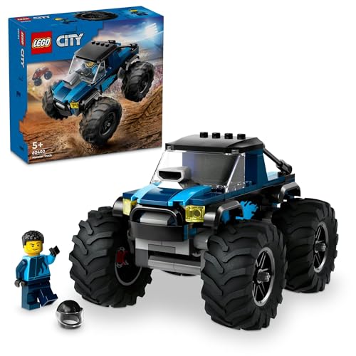 Rakuten - レゴ(LEGO) シティ 青いモンスタートラック おもちゃ 玩具 誕生日 プレゼント ブロック 知育 男の子 女の子 子供 5歳 6歳 7歳 8歳 乗り物 車 ミニカー 60402