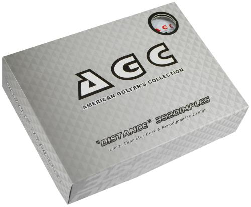 レザックス(LEZAX) AGC ゴルフボール 1ダース(12個入り) ホワイト AGBA-3790