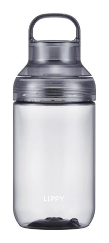 오에스케(OSK) 워터 병 700ml 클리어 그레이 일본제 씻기 쉬운 손잡이 패킹 첨부 경량 상온 LIPPY BC-700