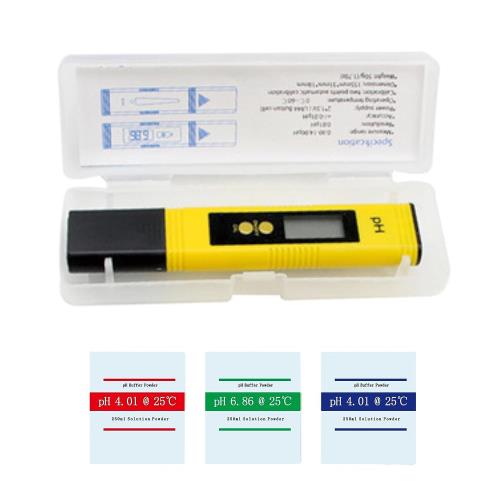 メーター名人 デジタル PH計 PHメーター ペーハー測定器 熱帯魚飼育 水耕農業 アクアリウム 水族館 プール 実験室 水槽 水道等 水質検査用 校正剤付き (PH-002自動校正)
