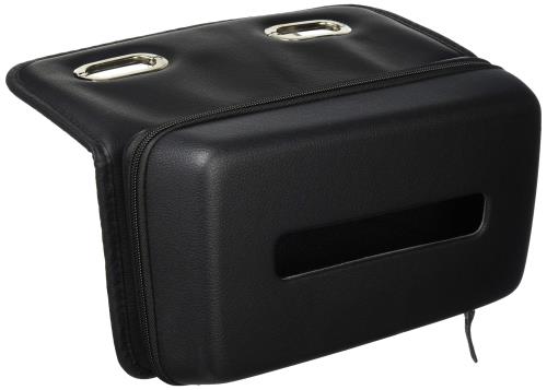 星光産業 EXEA 車内用品 セミハードティッシュケース EH-179 ブラック