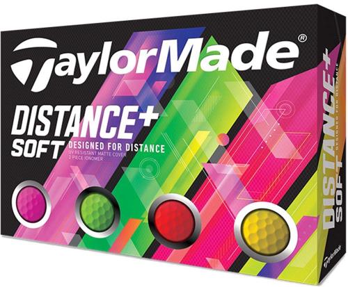 テーラーメイド(TAYLOR MADE) ゴルフボール DISTANCE DISTANCE+SOFT 12P メンズ M7174701 マルチカラー