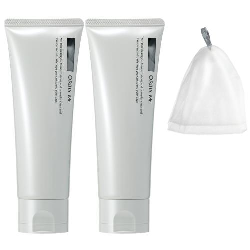 医薬部外品 オルビス ミスター フォーミングウォッシュ 2個セット 泡立てネット付