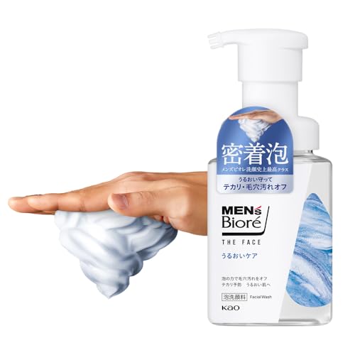 メンズビオレ ザフェイス うるおいケア 本体泡タイプ毛穴ケアメンズ保湿