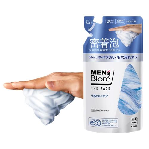 メンズビオレ ザフェイス うるおいケア つめかえ用先行販売泡タイプ毛穴ケアメンズ保湿